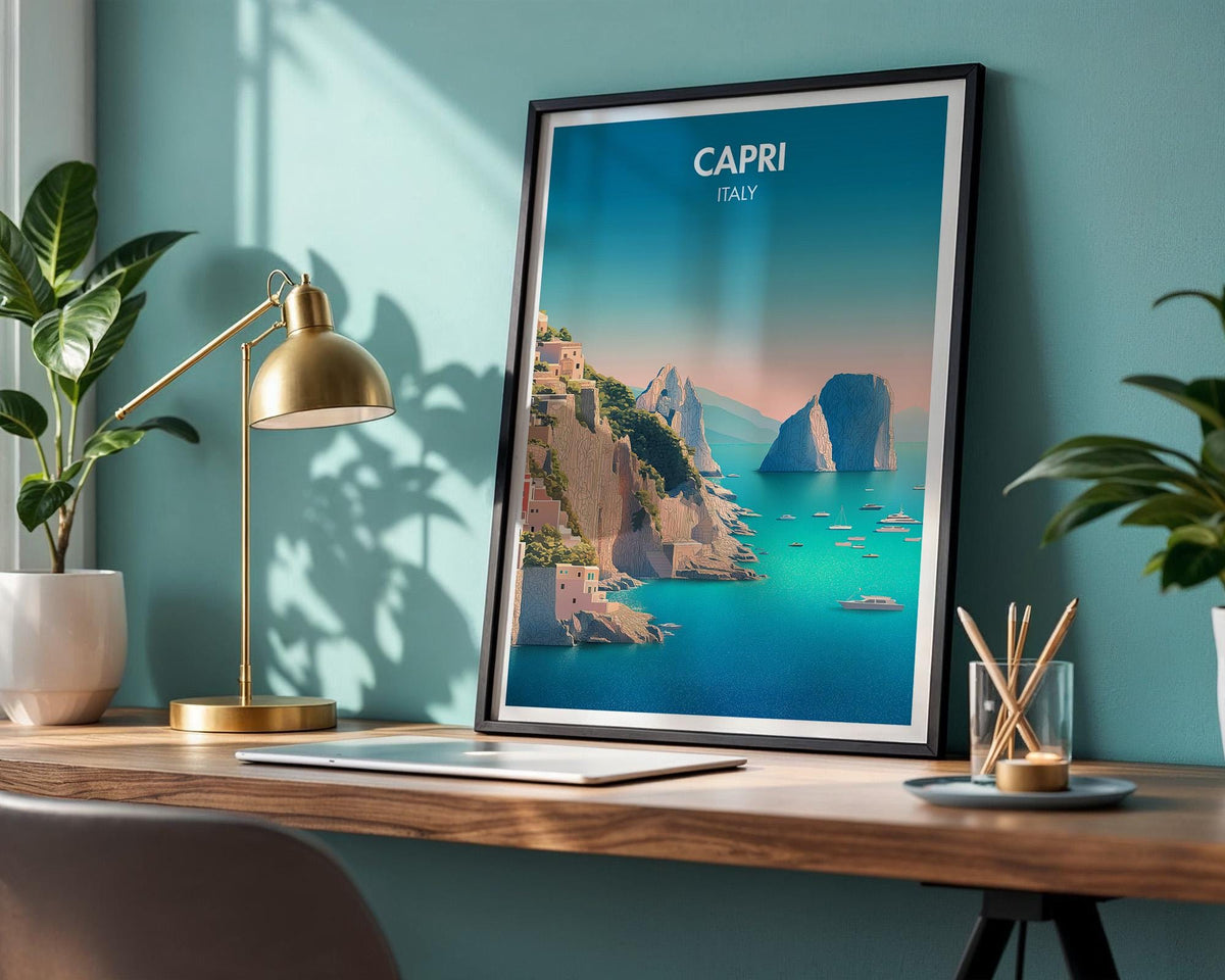Capri Poster - WanderWall