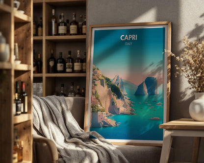 Capri Poster - WanderWall