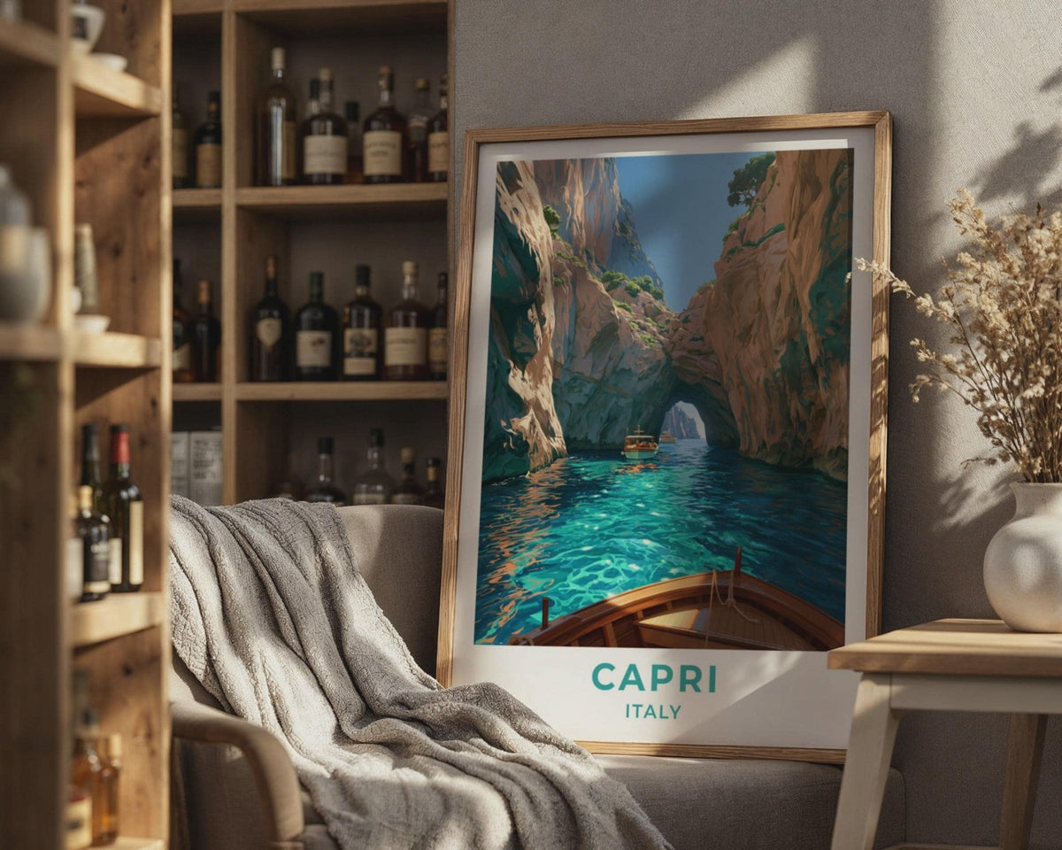 Capri Poster - WanderWall