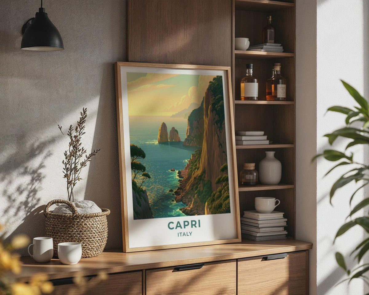 Capri Poster - WanderWall