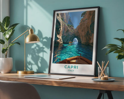 Capri Poster - WanderWall