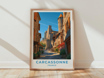 Carcassonne Poster - WanderWall