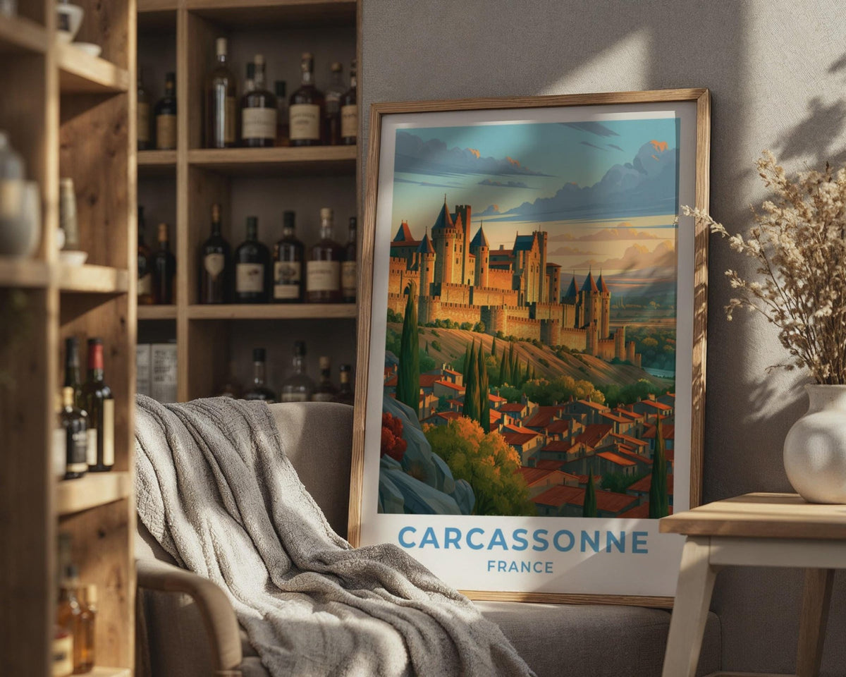 Carcassonne Poster - WanderWall