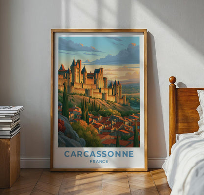 Carcassonne Poster - WanderWall