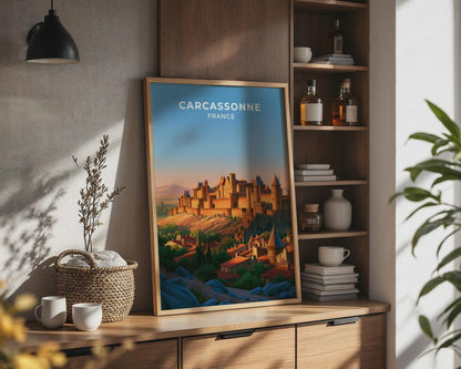 Carcassonne Poster - WanderWall