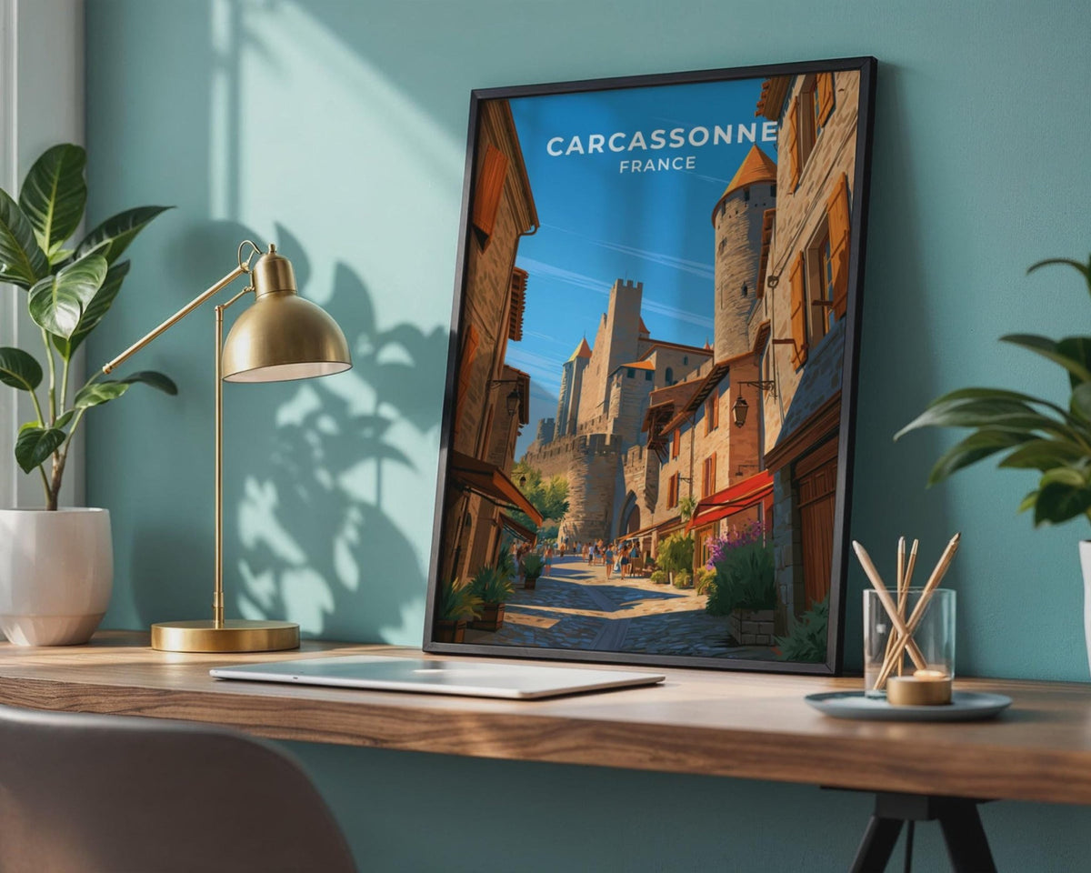 Carcassonne Poster - WanderWall