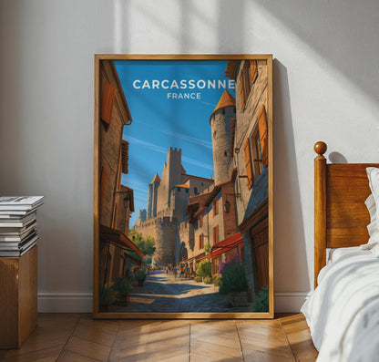 Carcassonne Poster - WanderWall
