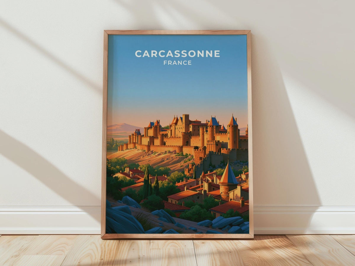 Carcassonne Poster - WanderWall