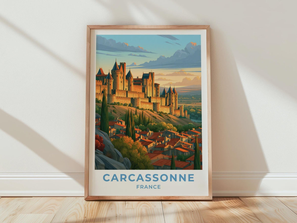 Carcassonne Poster - WanderWall
