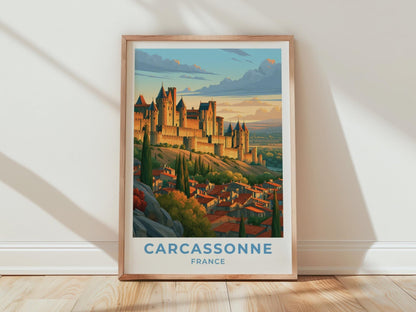 Carcassonne Poster - WanderWall