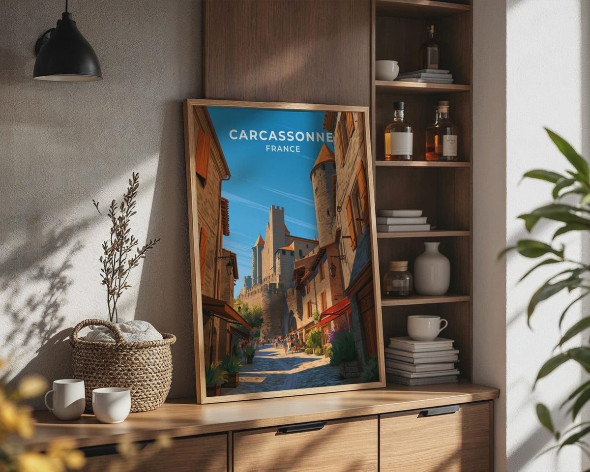 Carcassonne Poster - WanderWall