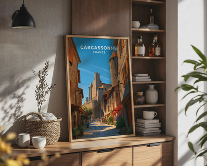 Carcassonne Poster - WanderWall