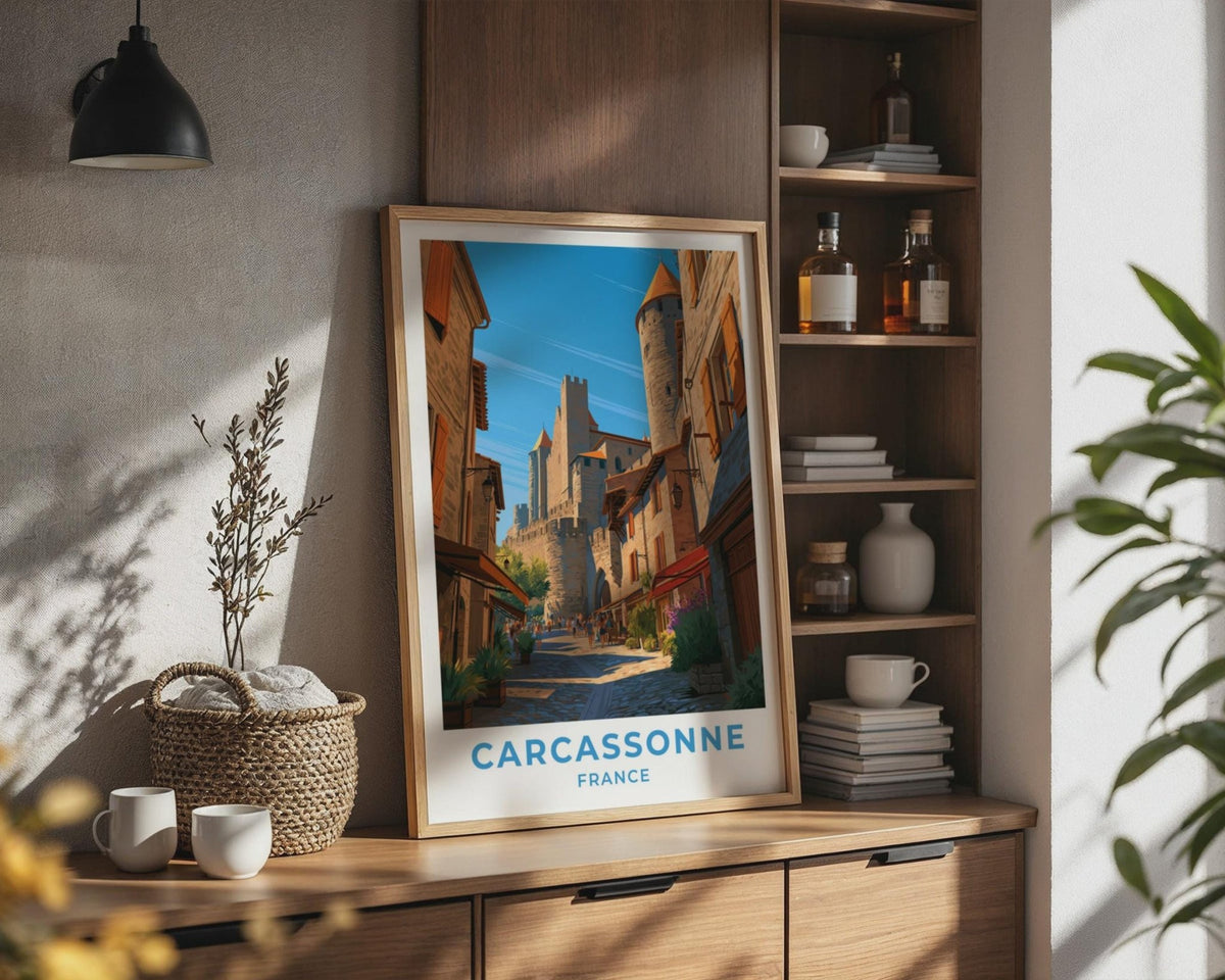 Carcassonne Poster - WanderWall