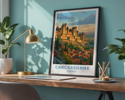 Carcassonne Poster - WanderWall