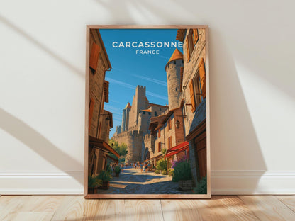 Carcassonne Poster - WanderWall