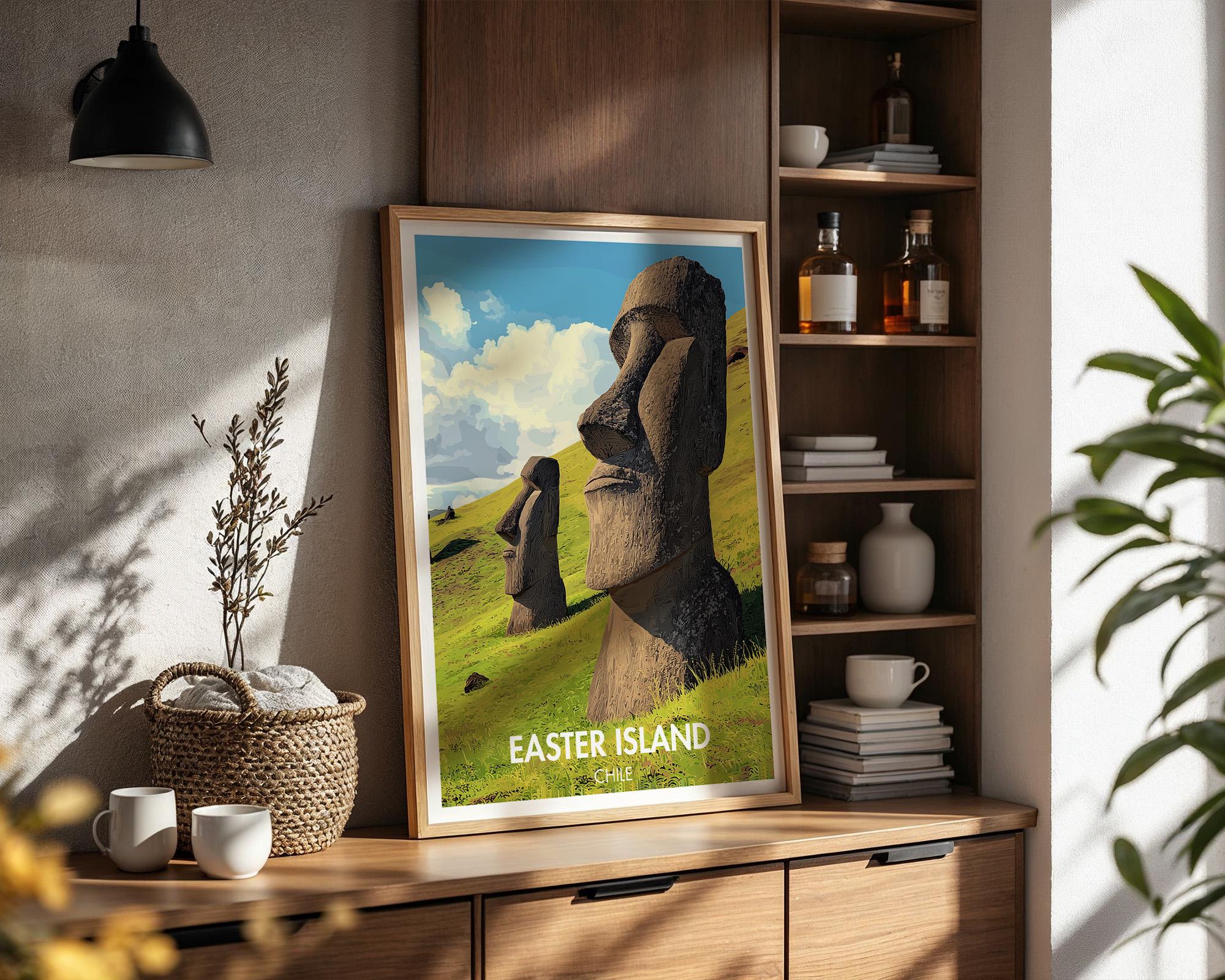 Easter Island Poster