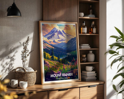 Mount Rainier Poster