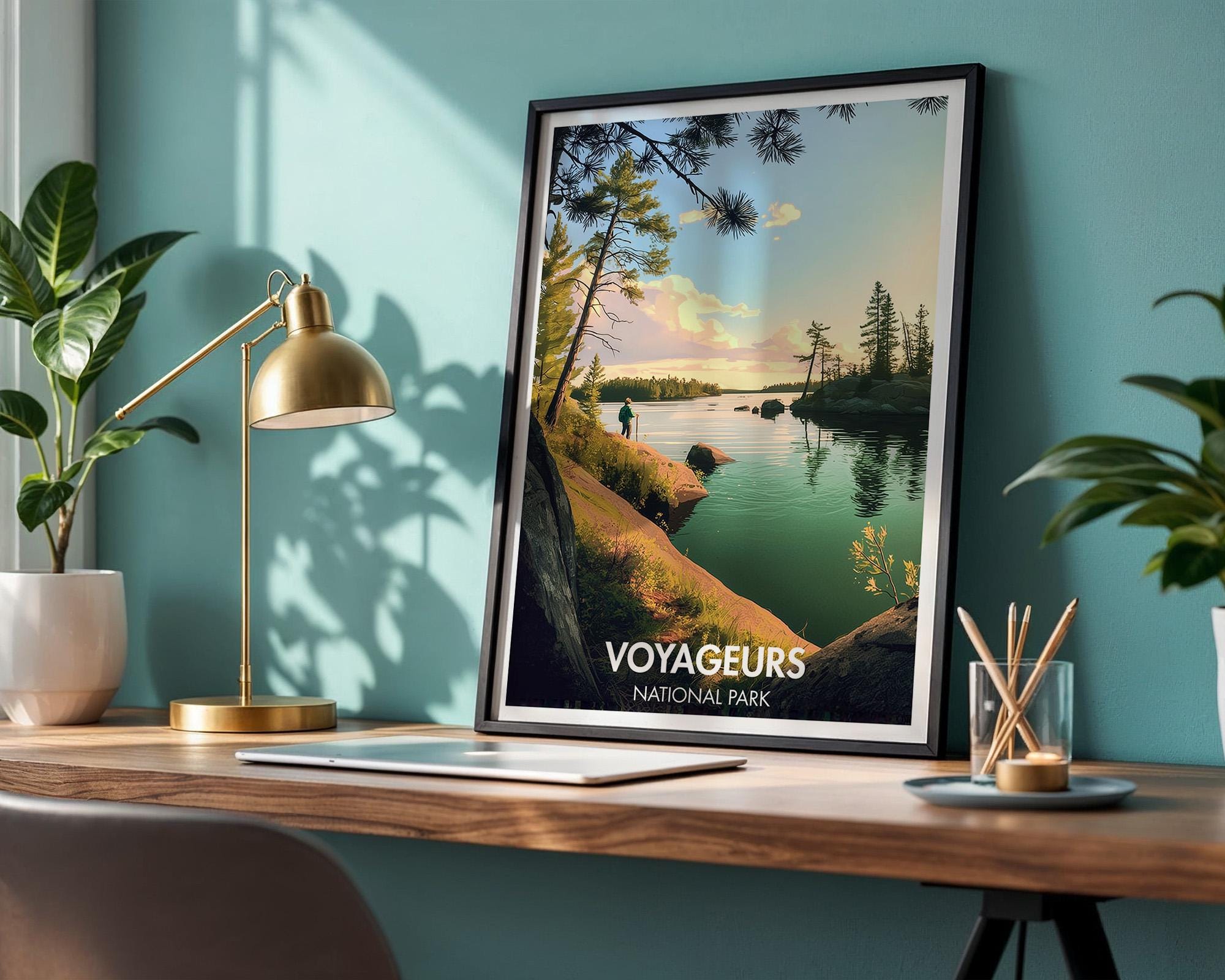 Voyageurs National Park Poster
