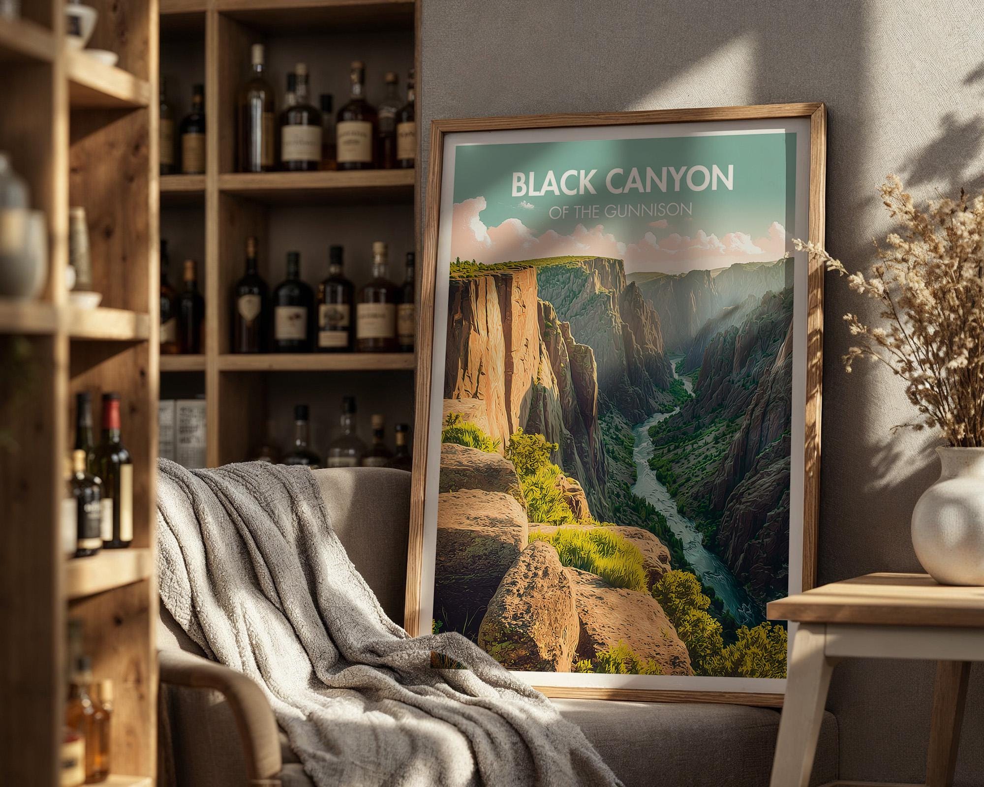 Black Canyon Of Gunnison Poster