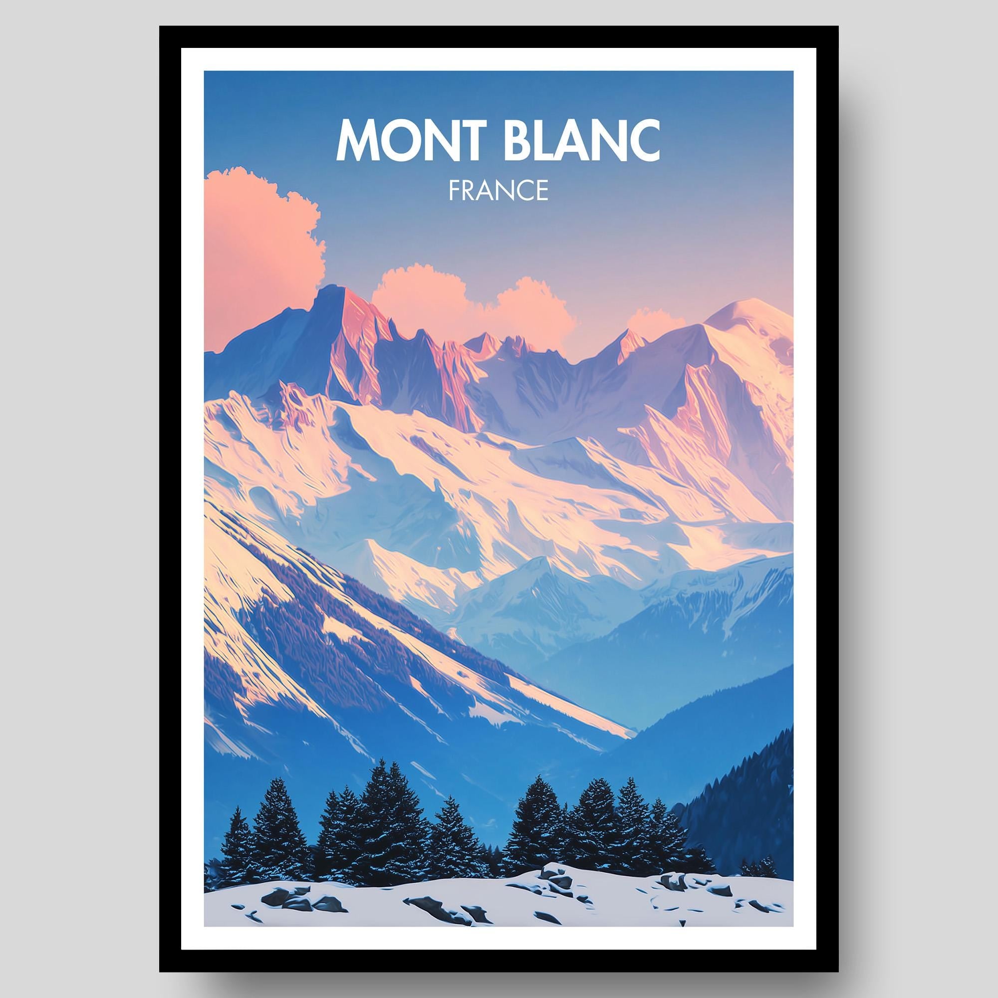 Mont Blanc Poster