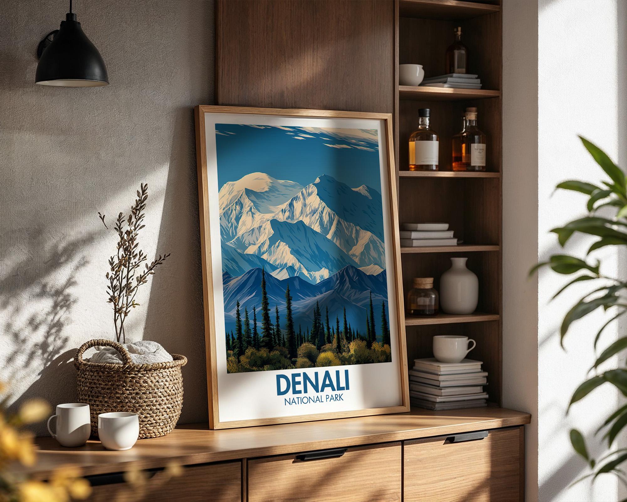 Denali National Park Poster