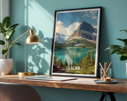 Glacier National Park Poster