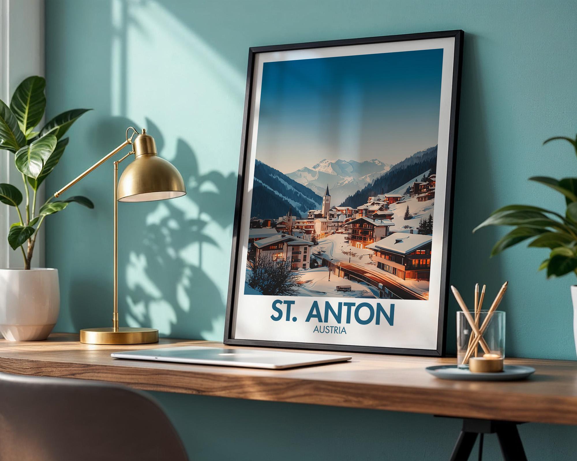 St. Anton Poster