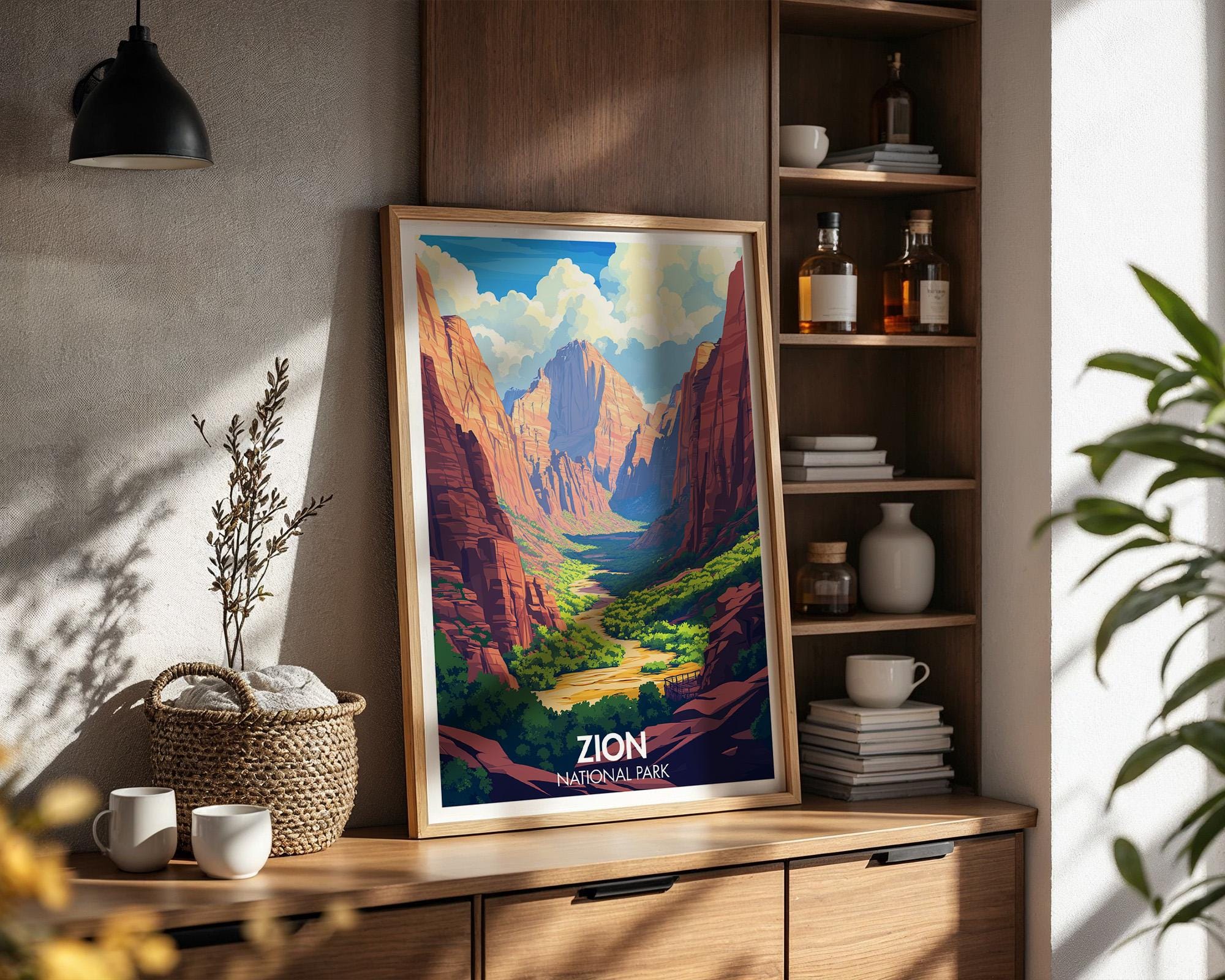Zion National Park Poster