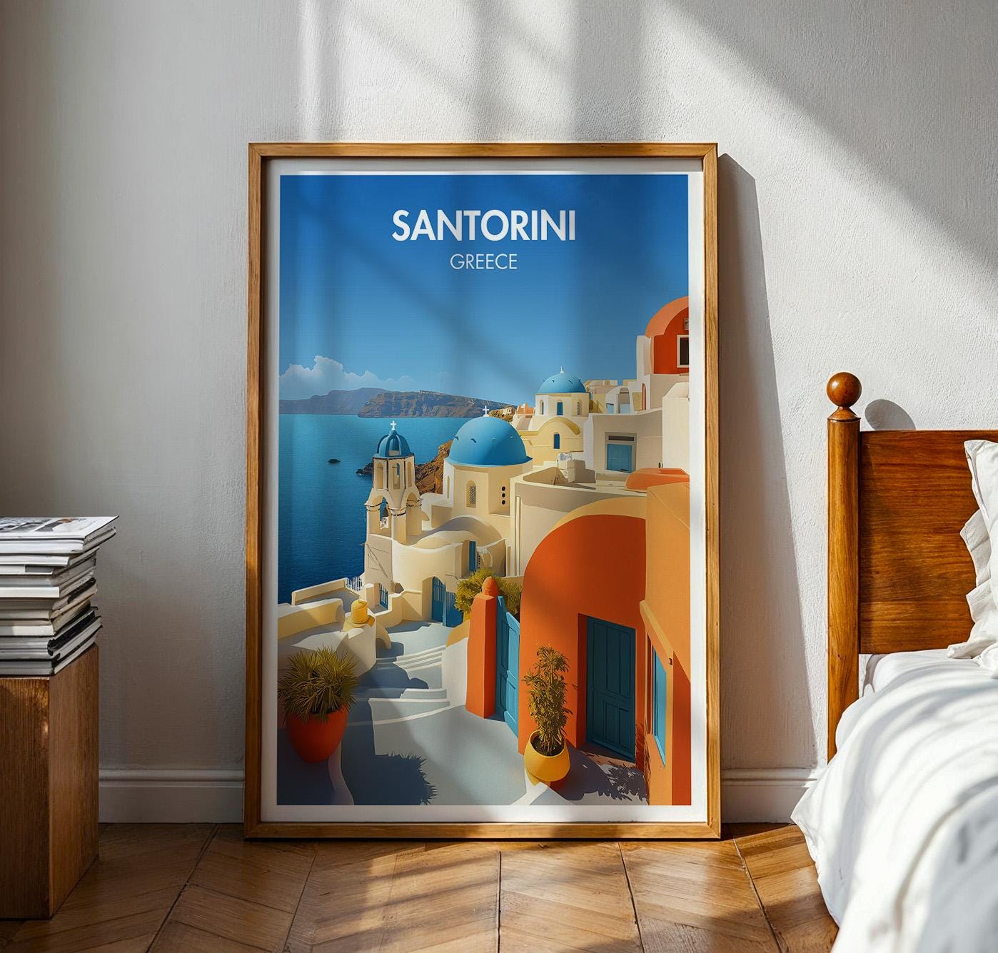 Santorini Poster