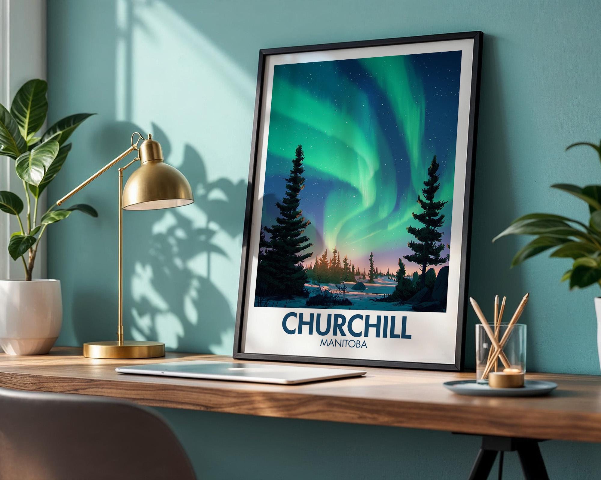 Churchill Poster