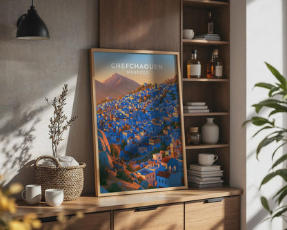 Chefchaouen Poster - WanderWall