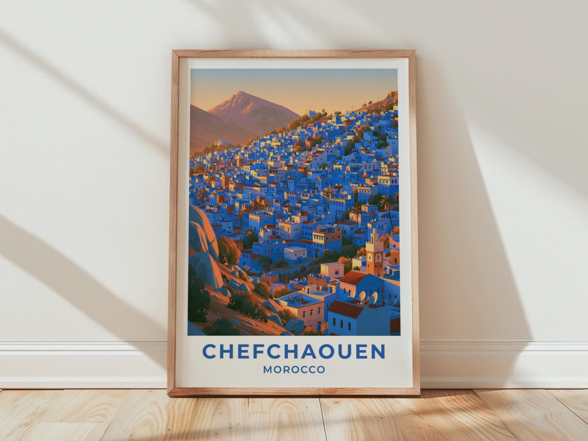Chefchaouen Poster - WanderWall