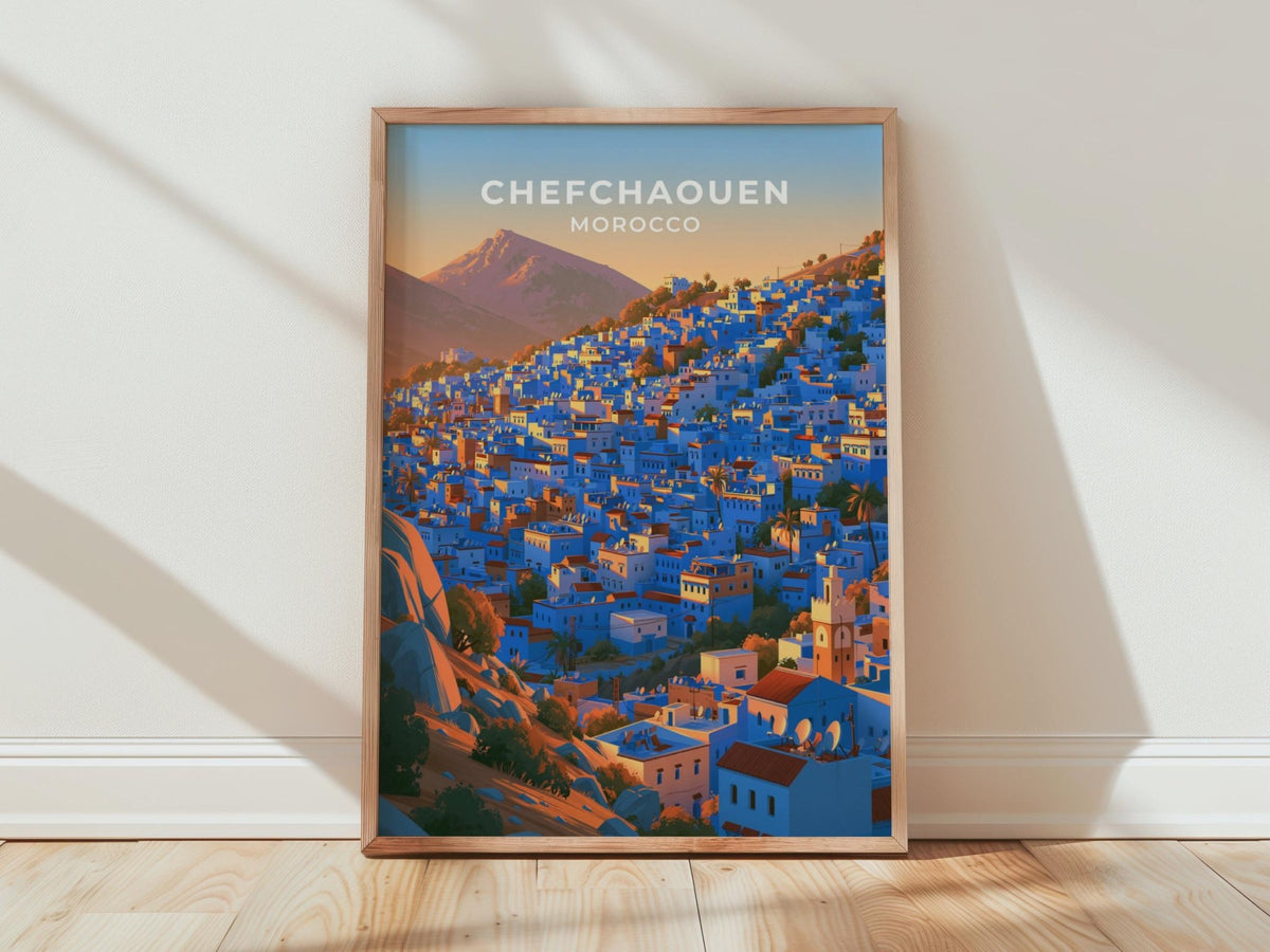Chefchaouen Poster - WanderWall