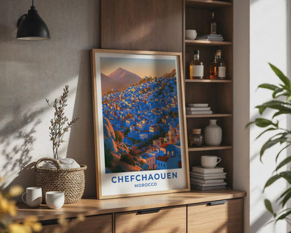 Chefchaouen Poster - WanderWall