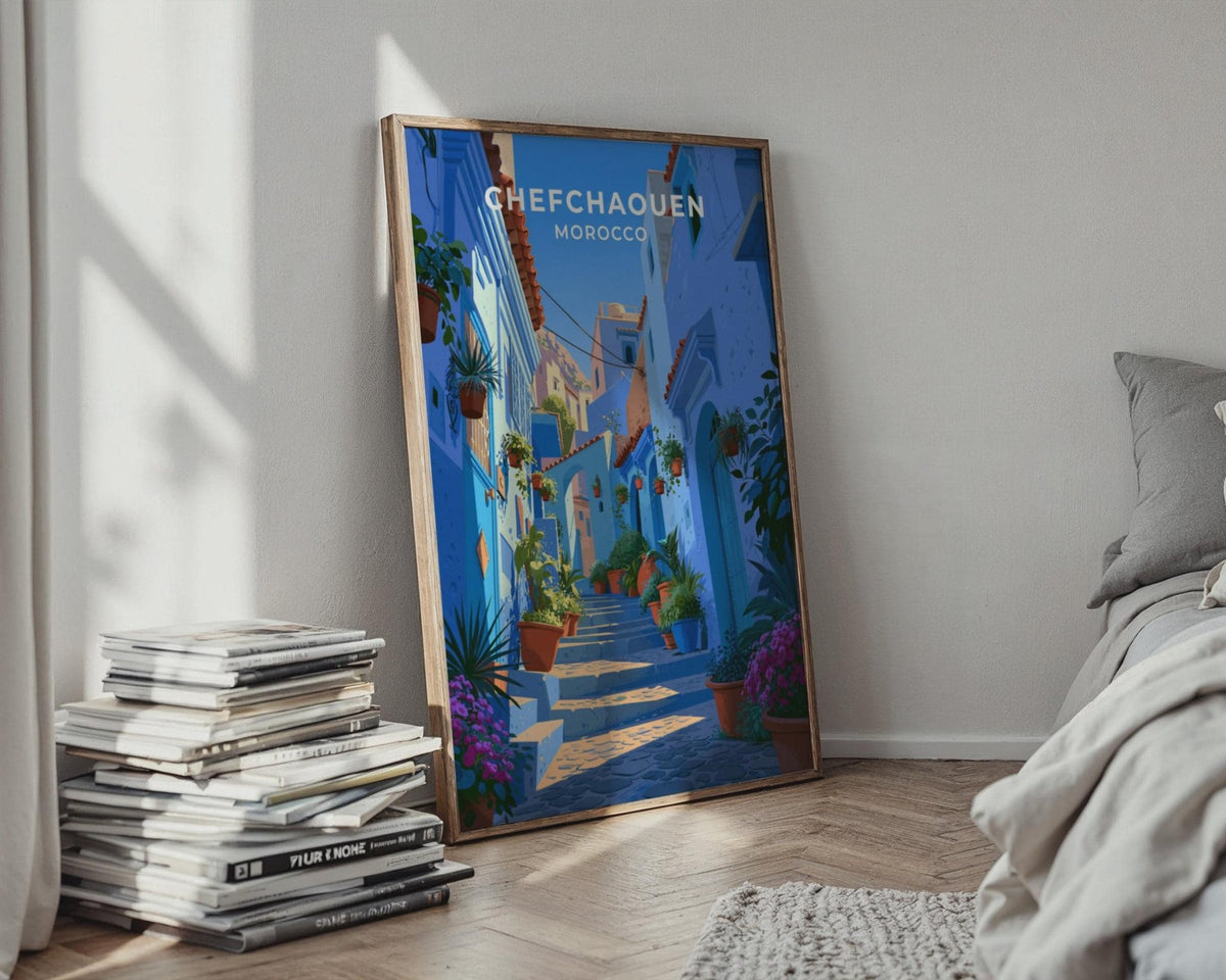 Chefchaouen Poster - WanderWall