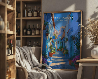 Chefchaouen Poster - WanderWall