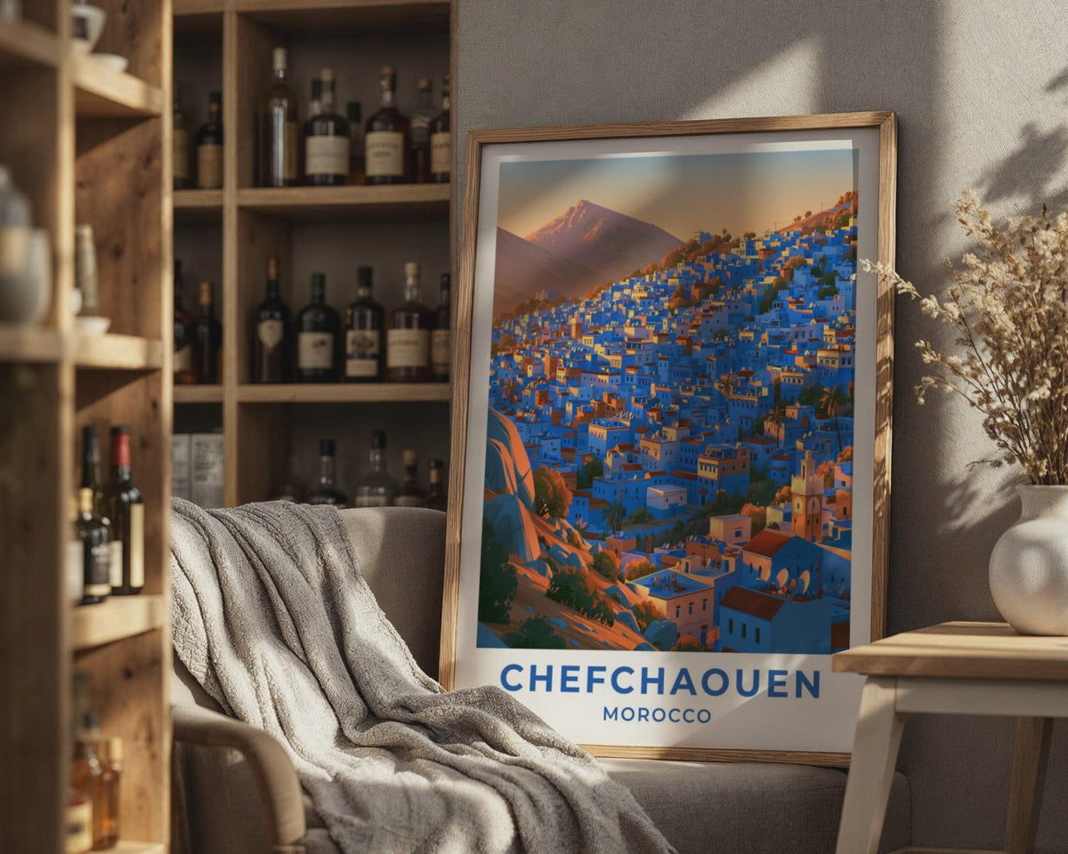 Chefchaouen Poster - WanderWall