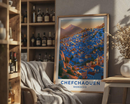 Chefchaouen Poster - WanderWall