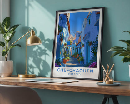 Chefchaouen Poster - WanderWall