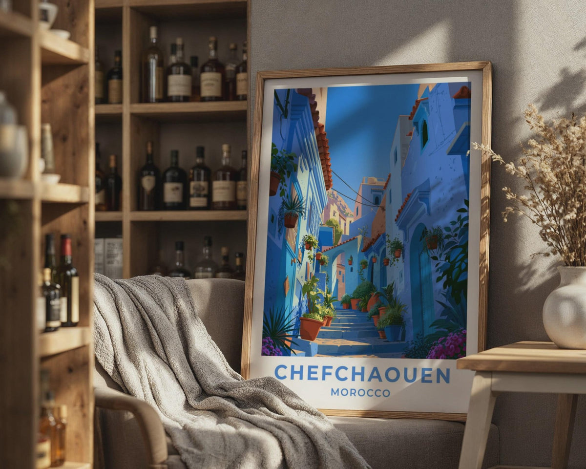 Chefchaouen Poster - WanderWall