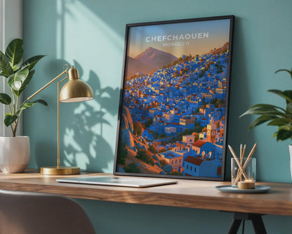 Chefchaouen Poster - WanderWall
