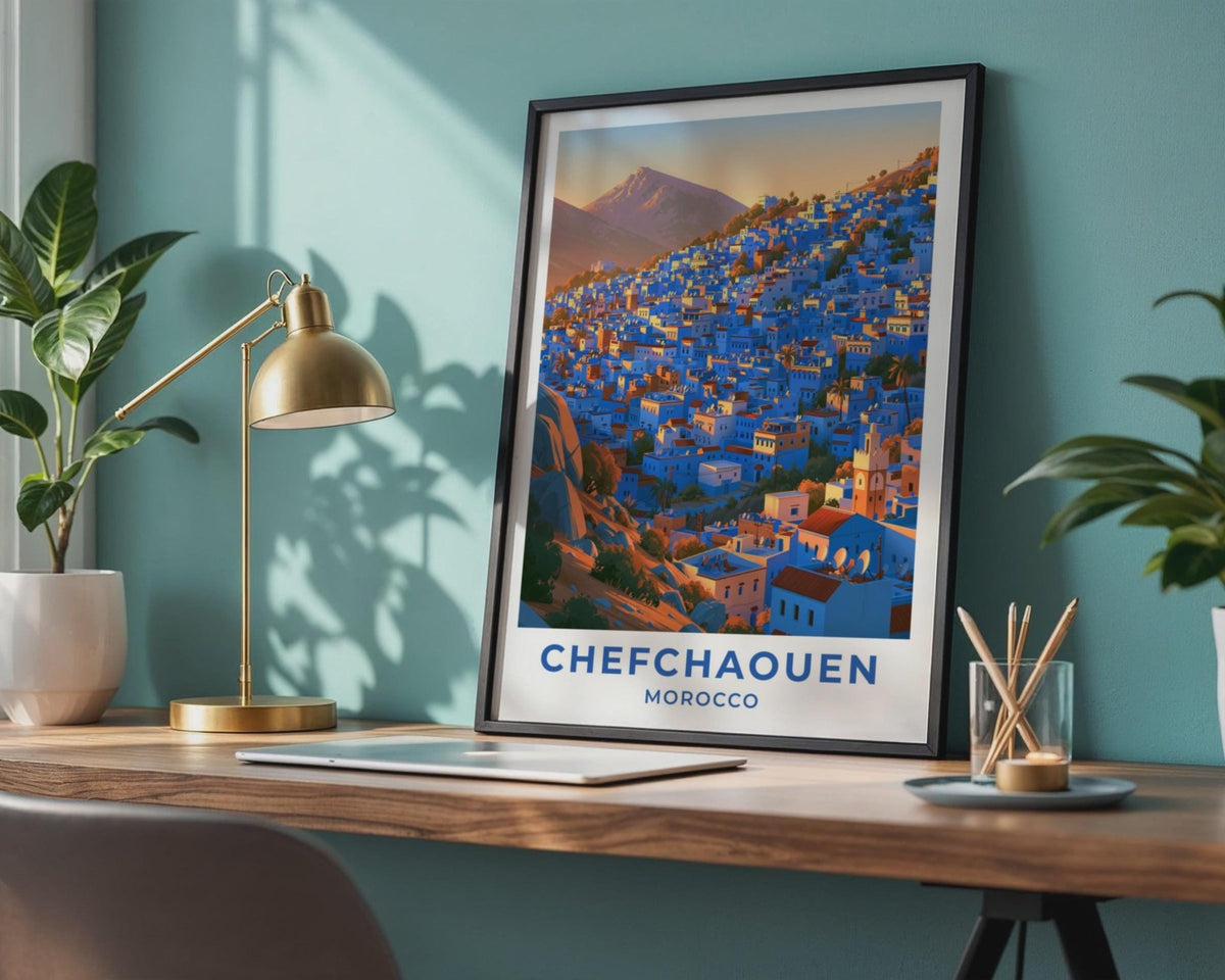 Chefchaouen Poster - WanderWall