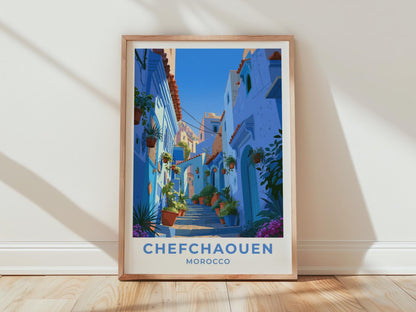 Chefchaouen Poster - WanderWall
