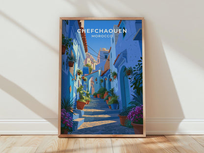 Chefchaouen Poster - WanderWall