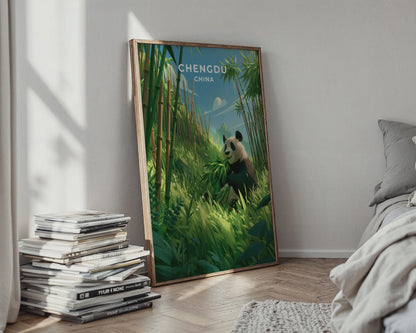 Chengdu Poster - WanderWall
