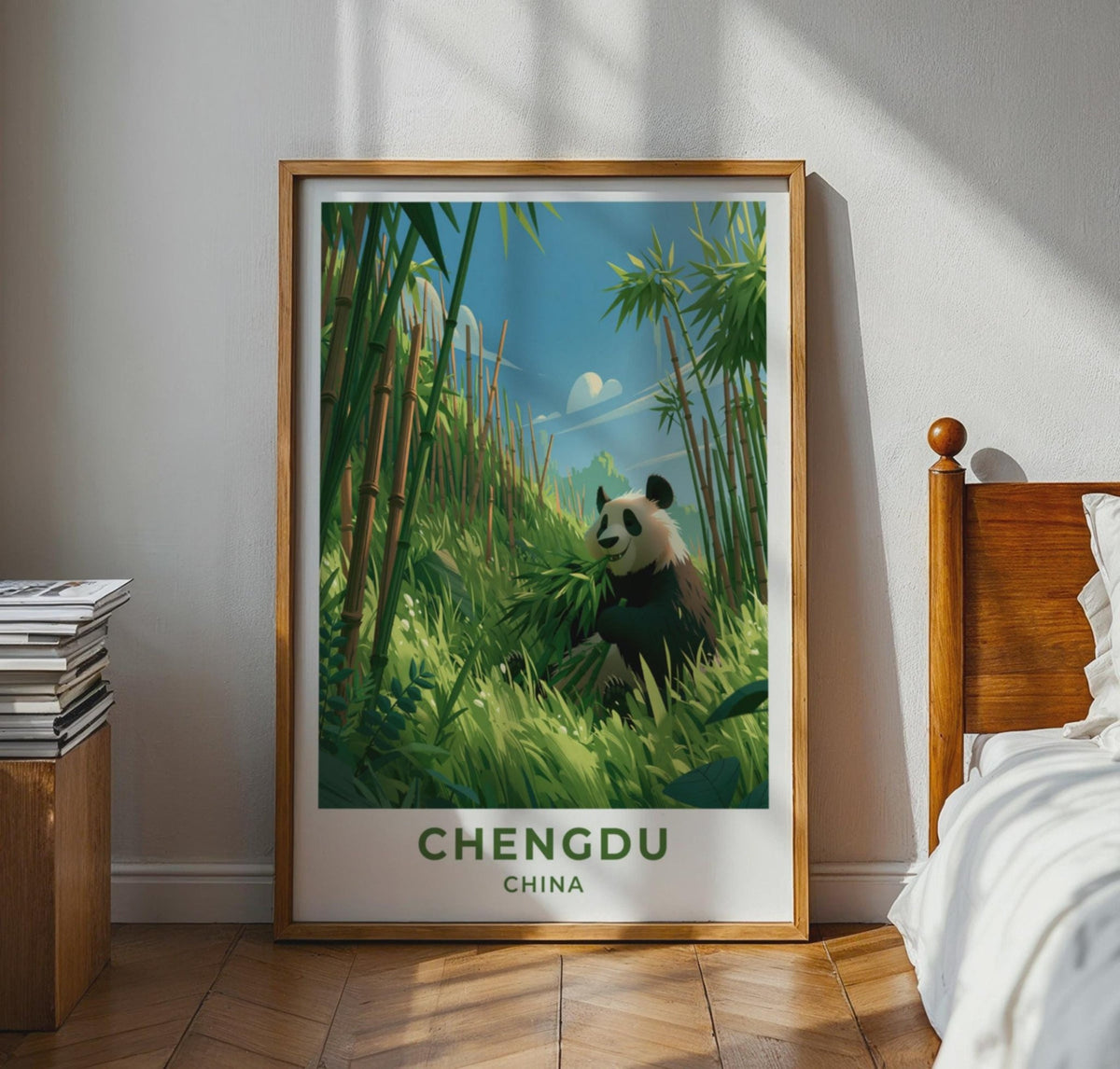 Chengdu Poster - WanderWall