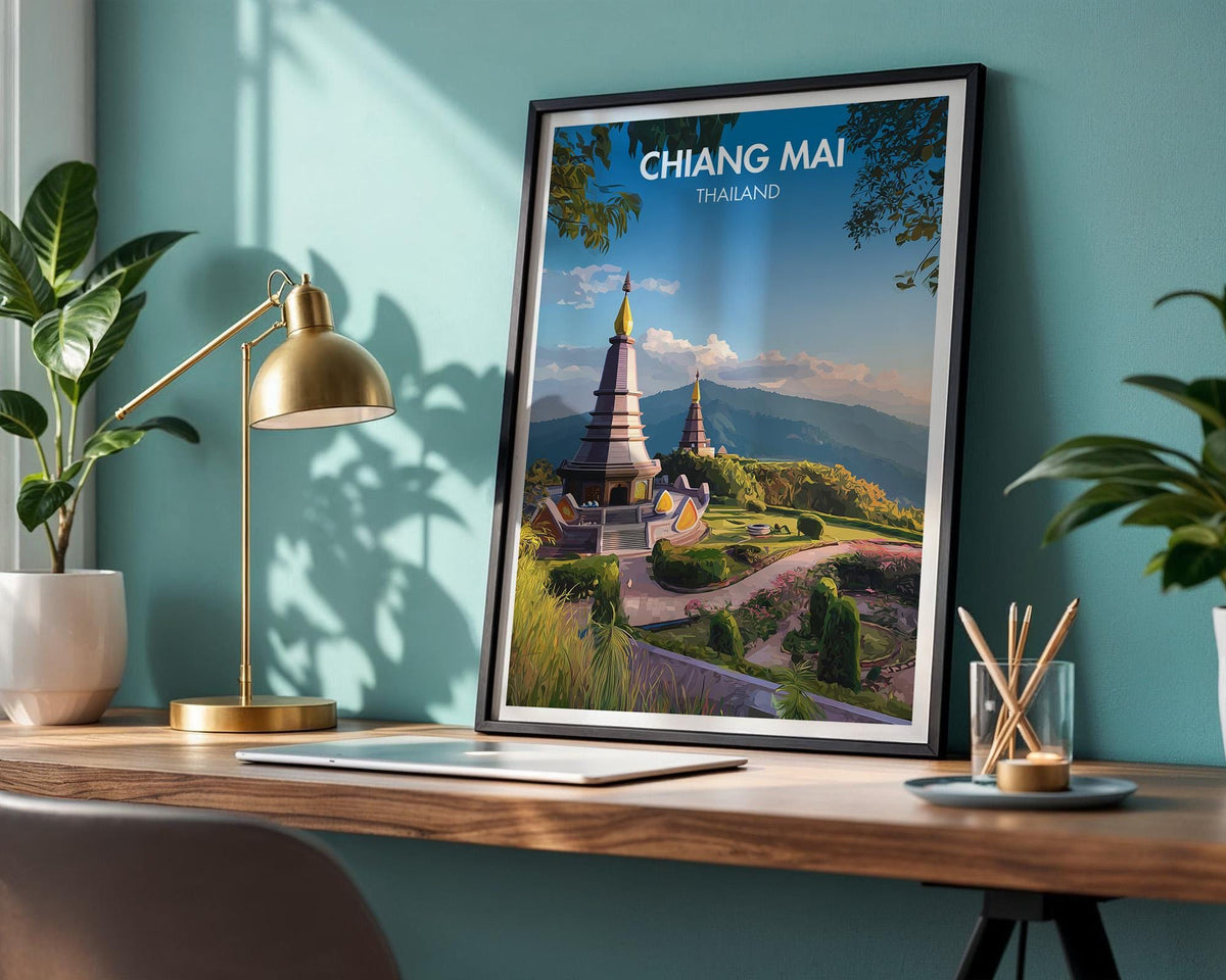 Chiang Mai Poster - WanderWall