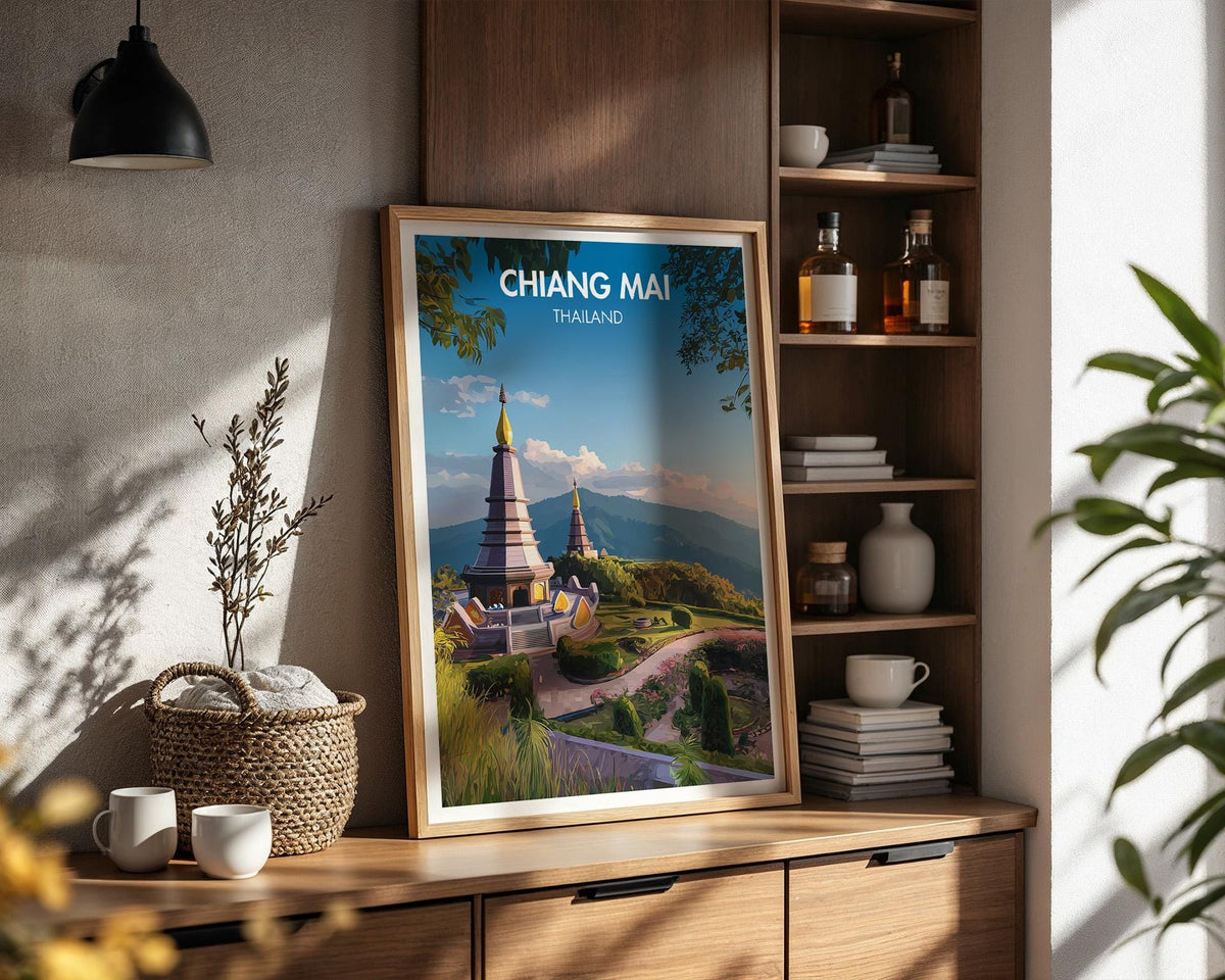 Chiang Mai Poster - WanderWall