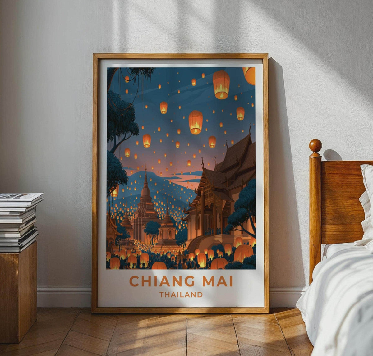 Chiang Mai Poster - WanderWall