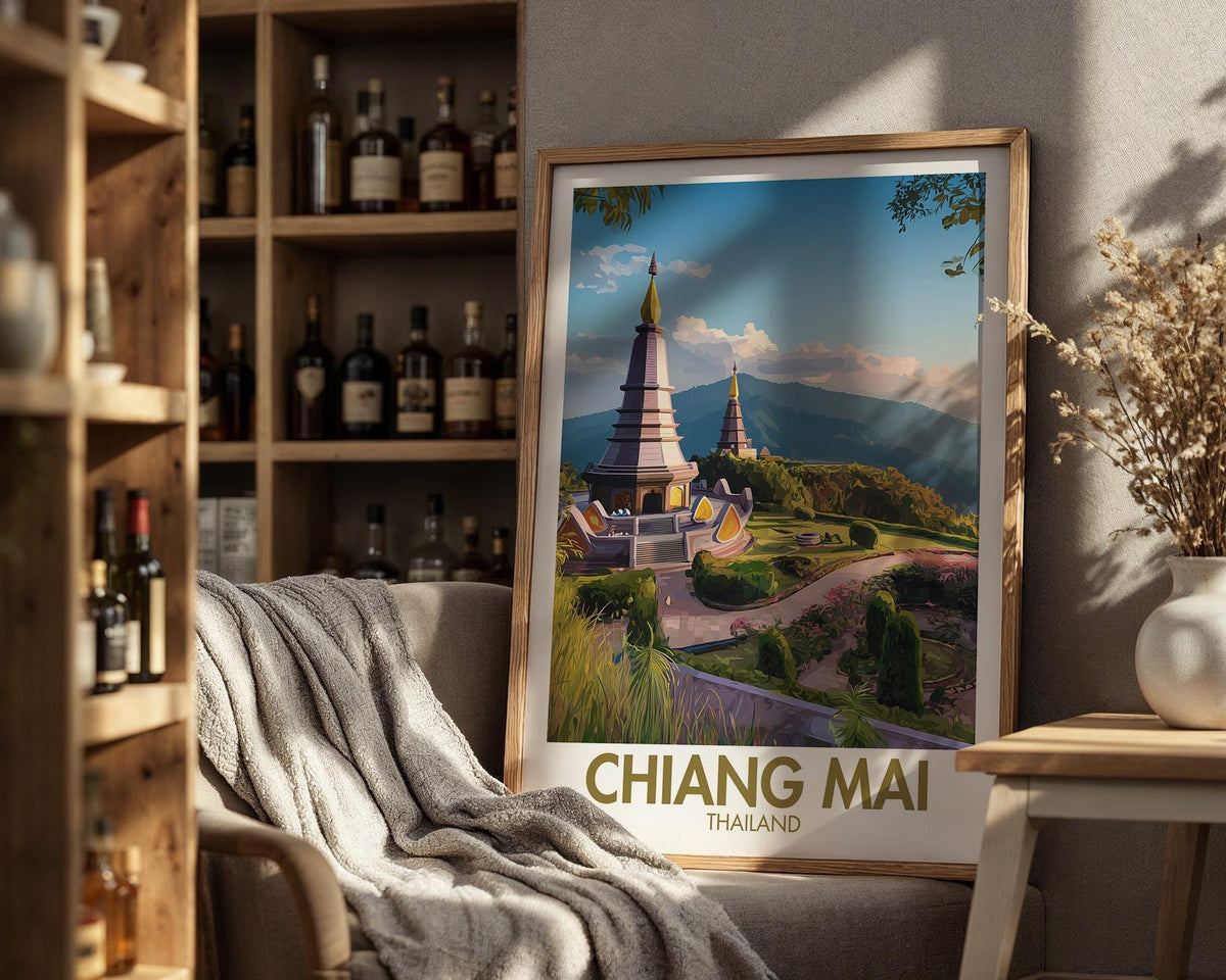 Chiang Mai Poster - WanderWall